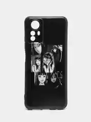 Угольный чехол для Xiaomi Redmi Note 12S, с принтом, с рисунком (Сяоми Редми Нот 12С)