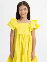 Желтый платье для девочки