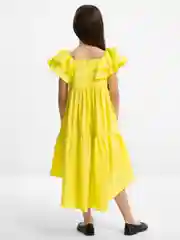 Желтый платье для девочки