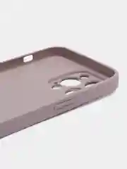 Бежевый меланж чехол iPhone 11, 12, 13 Pro Max, 14 Plus, твердый пластиковый глянцевый под стекло