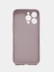 Бежевый меланж чехол iPhone 11, 12, 13 Pro Max, 14 Plus, твердый пластиковый глянцевый под стекло
