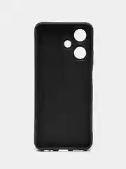 Тёмно-серый чехол на Infinix Hot 30 Play / Инфиникс Хот 30 Плей прозрачный, с рисунком, защита камеры