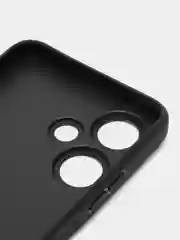 Тёмно-серый чехол на Infinix Hot 30 Play / Инфиникс Хот 30 Плей прозрачный, с рисунком, защита камеры