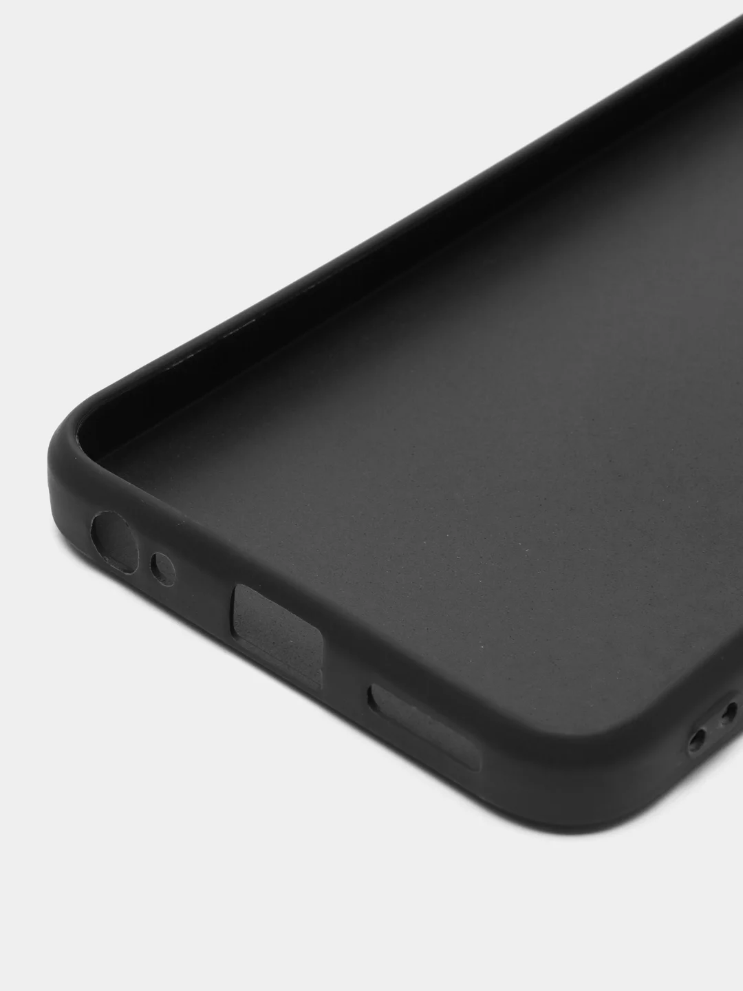 Тёмно-серый чехол на Infinix Hot 30 Play / Инфиникс Хот 30 Плей прозрачный, с рисунком, защита камеры