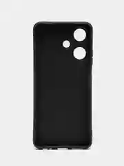 Светло-синий силиконовый чехол для Infinix HOT 30i (Инфиникс Хот 30 Ай), с принтом, с рисунком