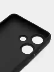 Светло-синий силиконовый чехол для Infinix HOT 30i (Инфиникс Хот 30 Ай), с принтом, с рисунком