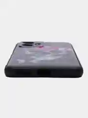 Тёмно-бордовый силиконовый чехол для Xiaomi Note 12 5G / POCO X5 5G (Сяоми Нот 12 5 Джи / Поко Х5), с принтом, с рисунком