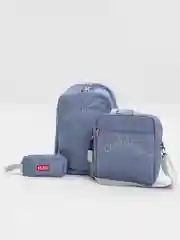 Рюкзак школьный, подростковый , в институт, портфель "InStyle", комплект 3 в 1