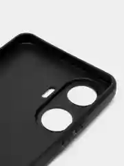 Тёмно-бордовый чехол для Realme C55 (Реалми С55), с принтом, с рисунком