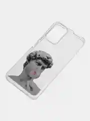 Алый чехол для Xiaomi Redmi Note 12S, с принтом, с рисунком (Сяоми Редми Нот 12С)