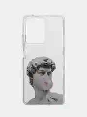 Алый чехол для Xiaomi Poco X5 Pro 5G (Сяоми Поко Х5 Про 5 Джи), с принтом, с рисунком