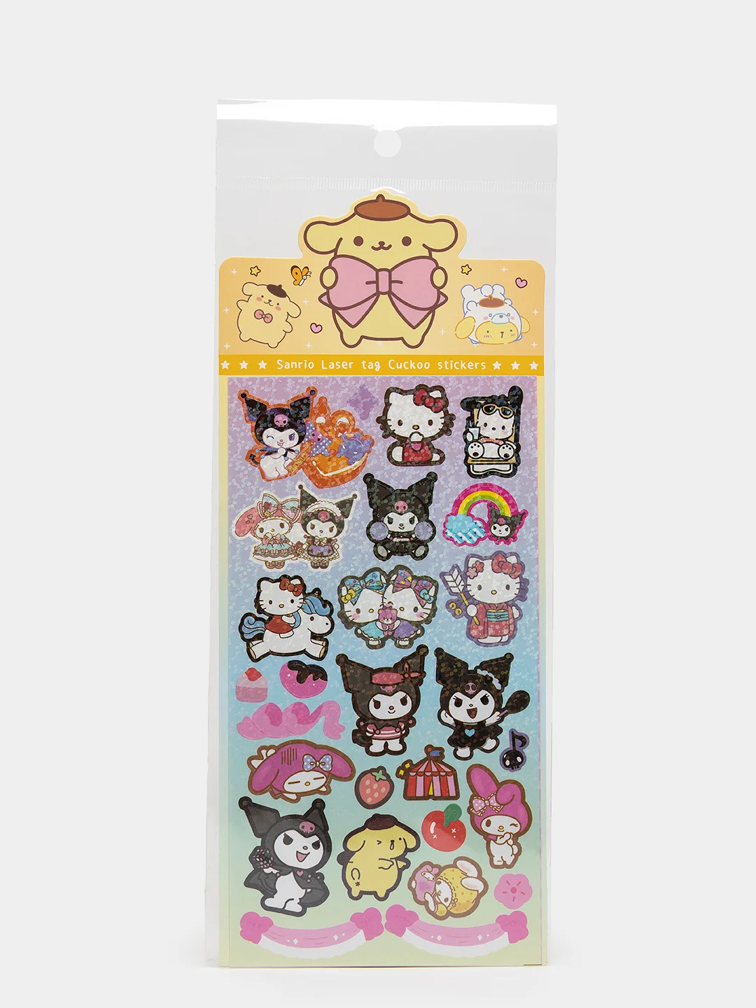 Коралловый стикерпак, стикеры Hello Kitty, наклейки "Куроми", декоративный скотч для скрапбукинга