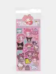 Красный стикерпак, стикеры Hello Kitty, наклейки "Куроми", декоративный скотч для скрапбукинга