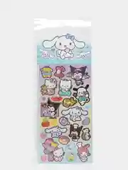 Бирюзовый стикерпак, стикеры Hello Kitty, наклейки "Куроми", декоративный скотч для скрапбукинга