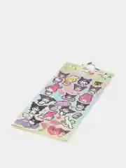 Фуксия стикерпак, стикеры Hello Kitty, наклейки "Куроми", декоративный скотч для скрапбукинга
