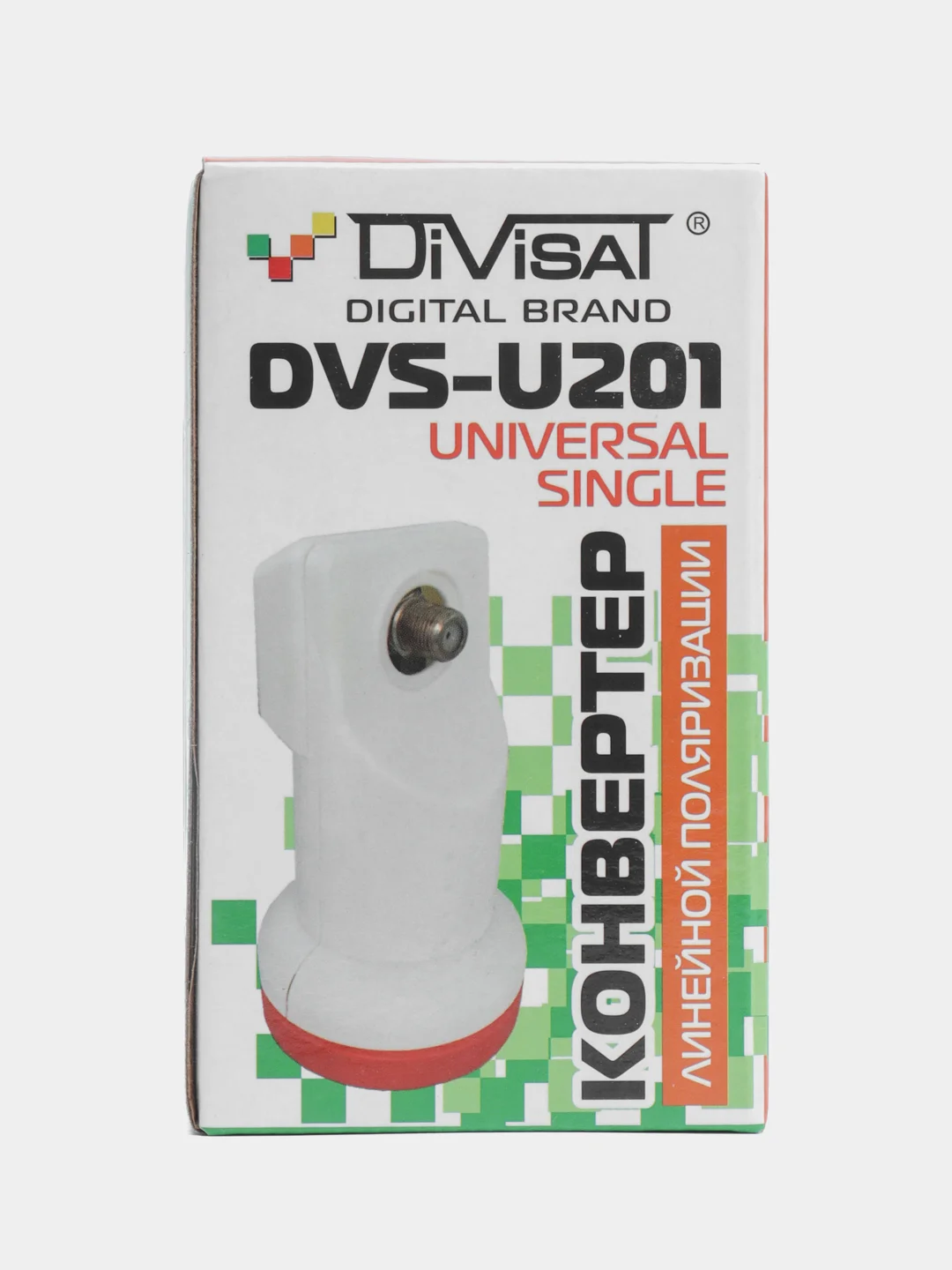 Конвертер спутниковый линейной поляризации DVS-U201 (1 выход, МТС/Телекарта)