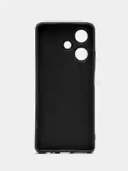 Бежевый меланж силиконовый чехол для Infinix Hot 30, с принтом, с рисунком (Инфиникс Хот 30)