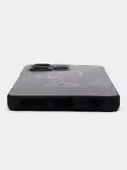 Голубой силиконовый чехол для Infinix Hot 30, с принтом, с рисунком (Инфиникс Хот 30)