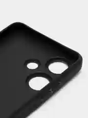 Синий меланж силиконовый чехол для Infinix HOT 30i (Инфиникс Хот 30 Ай), с принтом, с рисунком