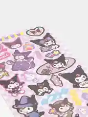 Лавандовый стикерпак, стикеры Hello Kitty, наклейки "Куроми", декоративный скотч для скрапбукинга