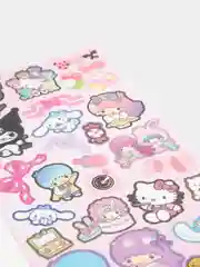 Аметистовый стикерпак, стикеры Hello Kitty, наклейки "Куроми", декоративный скотч для скрапбукинга