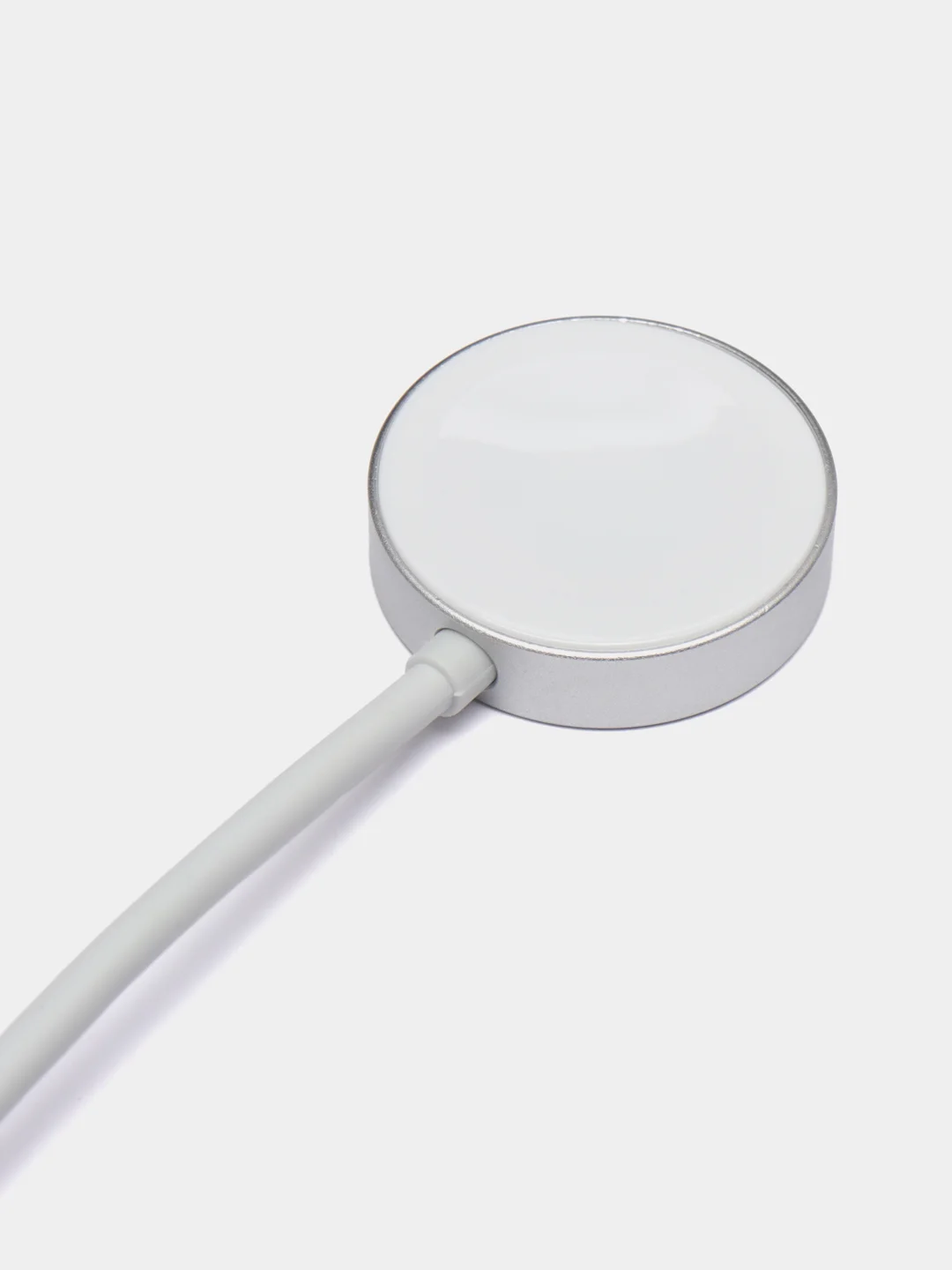Белый беспроводное зарядное устройство для часов Apple Watch Hoco CW39C, Type-C, магнитное