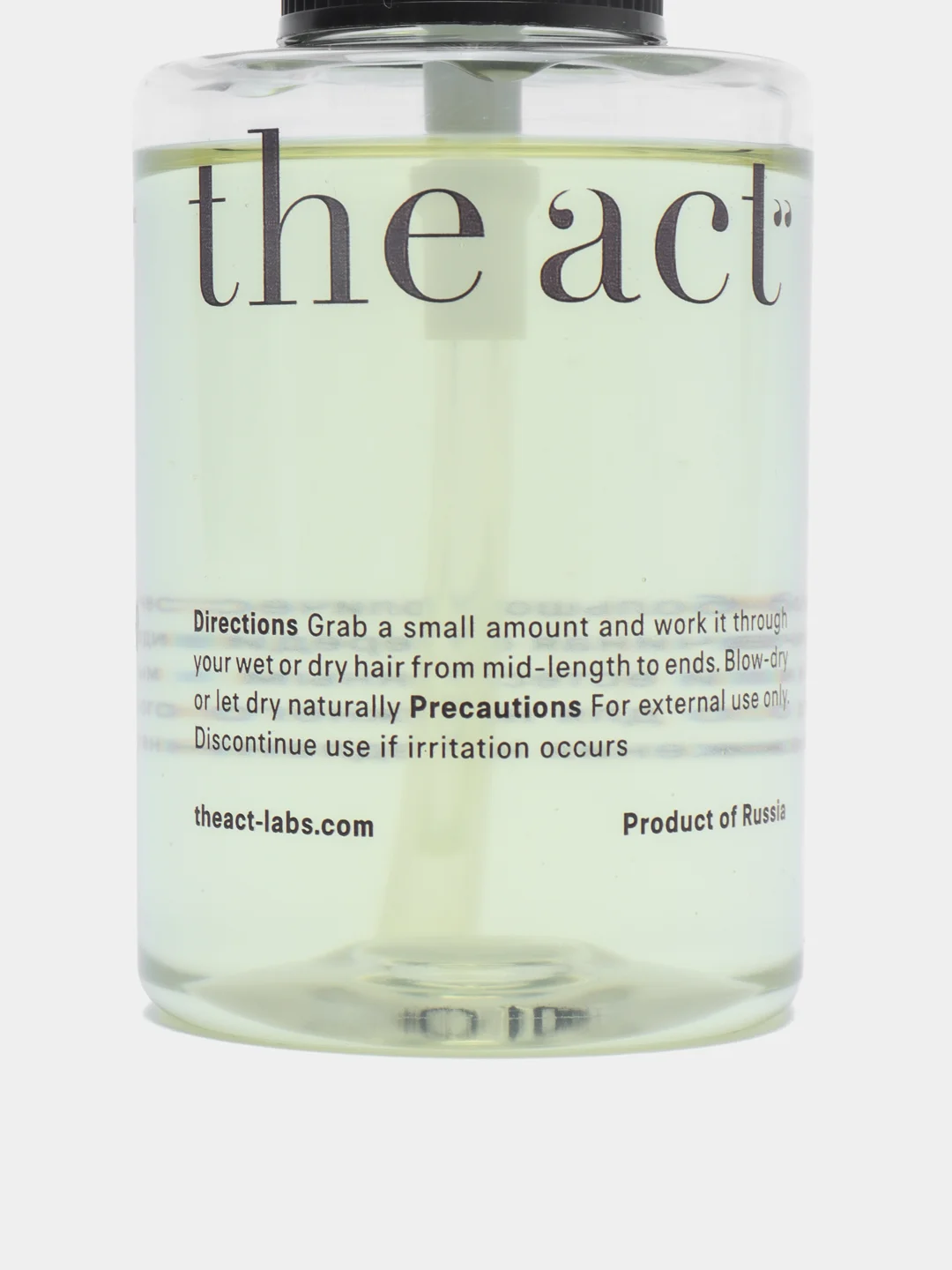 The Act масло для волос, 100 мл