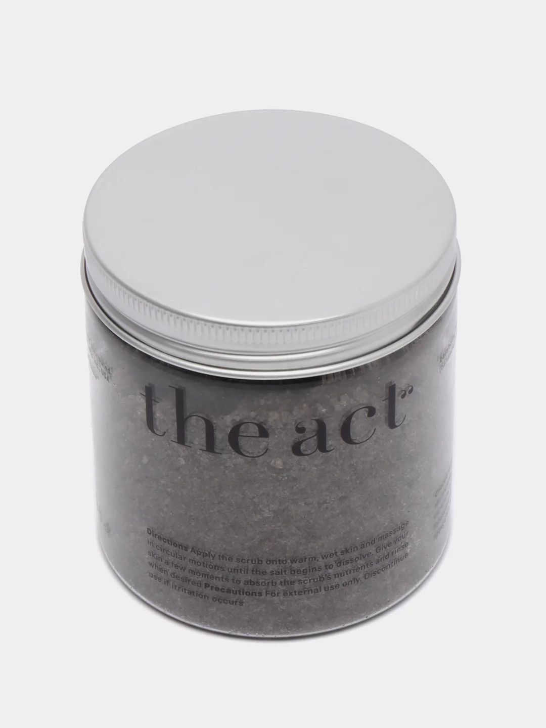 The Act балансирующий скраб для тела, с маслом черного тмина и макадамии, 300 мл