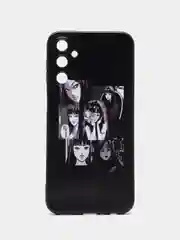 Угольный чехол для Samsung Galaxy A24 с принтом, с рисунком (Самсунг Галакси А24)