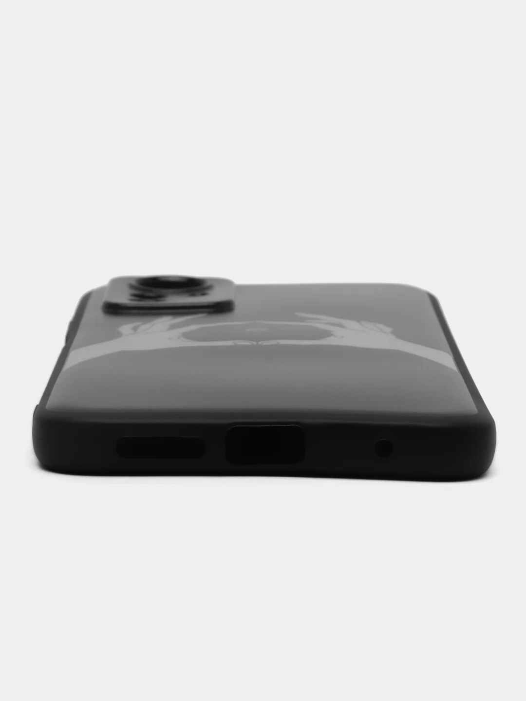 Пастельно-коралловый чехол для Xiaomi Redmi Note 12S, с принтом, с рисунком (Сяоми Редми Нот 12С)