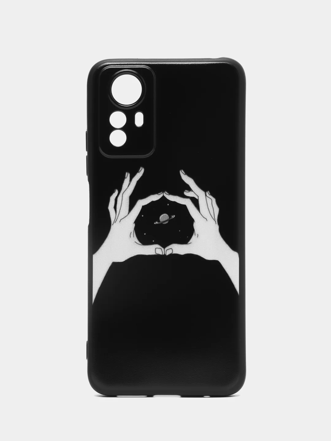 Пастельно-коралловый чехол для Xiaomi Redmi Note 12S, с принтом, с рисунком (Сяоми Редми Нот 12С)