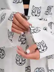 Прозрачный женский пижамный летний костюм