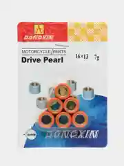 Ролики вариатора скутер 4T 139QMB, Хонда DIO, 6 шт, 7 г, 16 х 13 мм