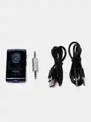 Темно-синий aux, Bluetooth ресивер Hoco E66, автомобильный Bluetooth адаптер, c LED индикатором