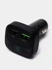 Черный автомобильный FM-трансмиттер hoco E59 С МИКРОФОНОМ Bluetooth,