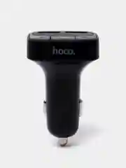 Черный автомобильный FM-трансмиттер hoco E59 С МИКРОФОНОМ Bluetooth,
