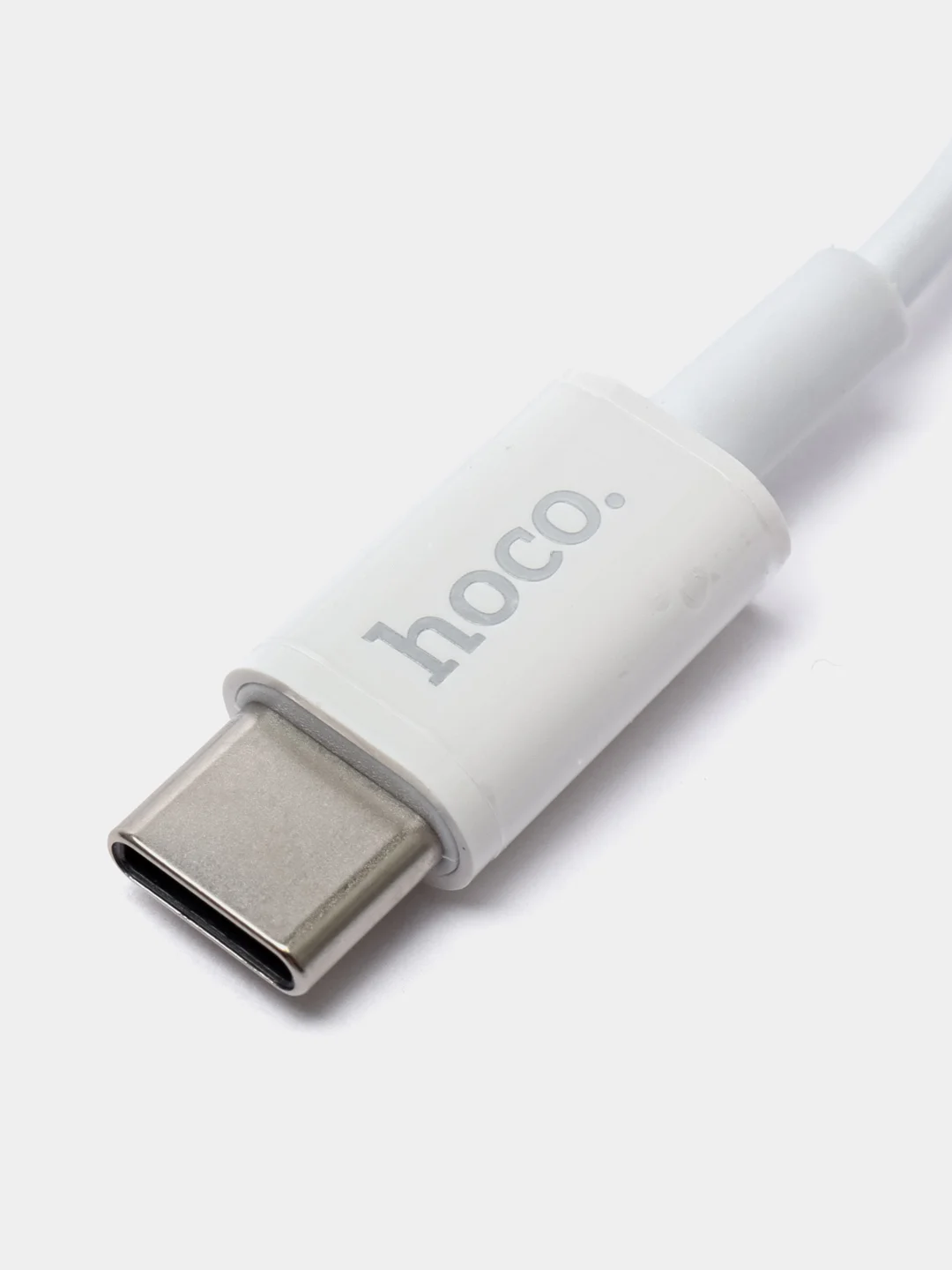 Белый переходник ДЛЯ НАУШНИКОВ hoco LS30 Туре-C - Jack 3.5mm, адаптер AUX Type-C