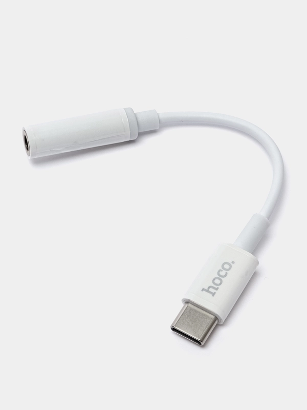Переходник ДЛЯ НАУШНИКОВ hoco LS30 Туре-C - Jack 3.5mm, адаптер AUX Type-C