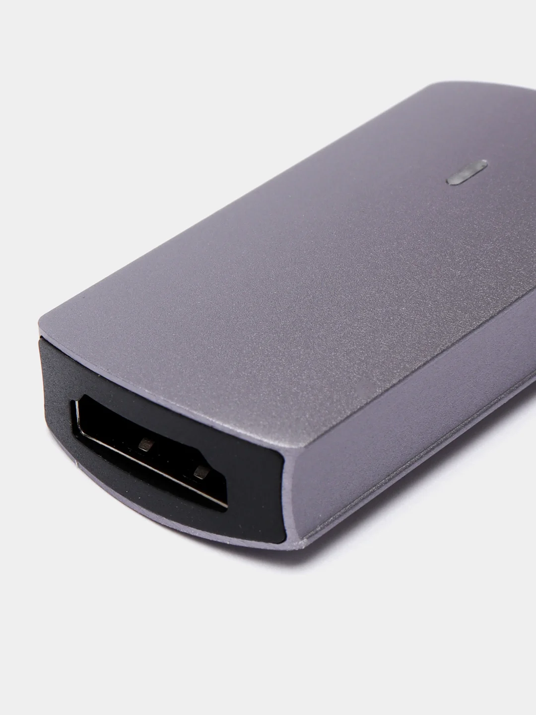 Серый металлик переходник hoco UA20 Type-C - HDMI Conector, 4K ULTRA HD