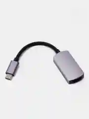 Серый металлик переходник hoco UA20 Type-C - HDMI Conector, 4K ULTRA HD