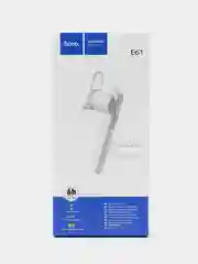 Белый беспроводная моно Bluetooth-гарнитура Hoco E61, для телефона, МИКРОФОН С ШУМОПОДАВЛЕНИЕМ