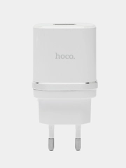 Cетевое зарядное устройство Hoco C12Q Type-C 3.0A, 18W, быстрая зарядка, 1 м