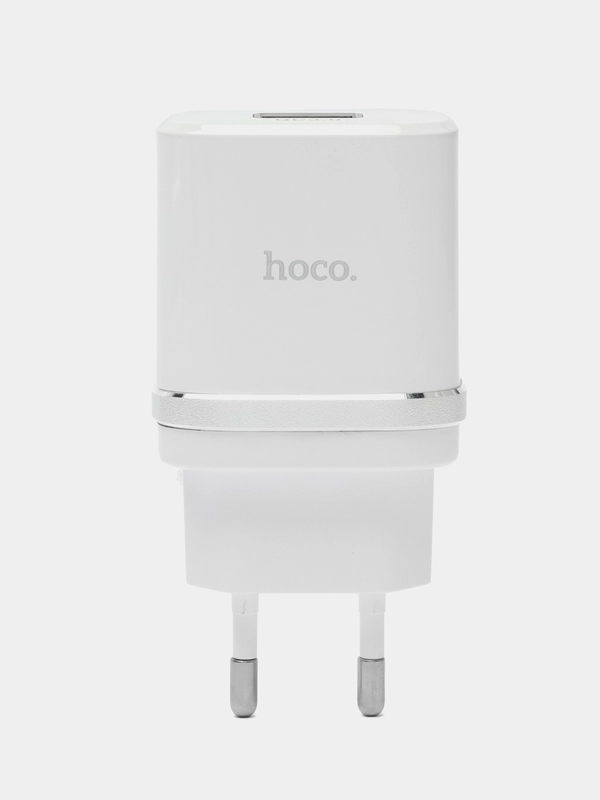 Cетевое зарядное устройство Hoco C12Q Type-C 3.0A, 18W, быстрая зарядка, 1 м