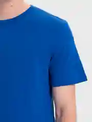 Синий мужская футболка, хлопок, однотонная, разные цвета