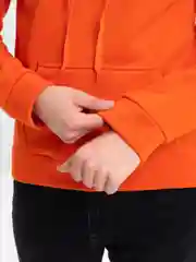 Оранжевый худи унисекс
