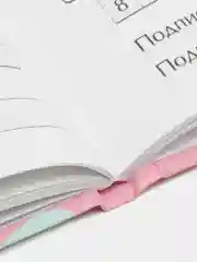 Тёмно-розовый дневник для 1-4 классов, твердая обложка