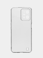 Чехол силиконовый Realme C 31 (Реалми С 31), матовый, с защитой камеры