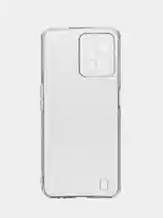 Прозрачный чехол силиконовый Realme C 31 (Реалми С 31), матовый, с защитой камеры