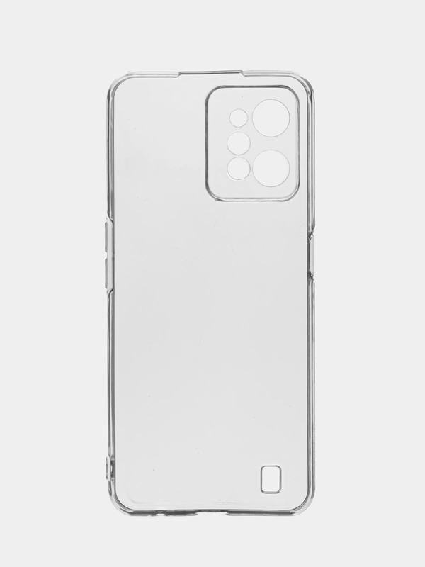 Чехол силиконовый Realme C 31 (Реалми С 31), матовый, с защитой камеры
