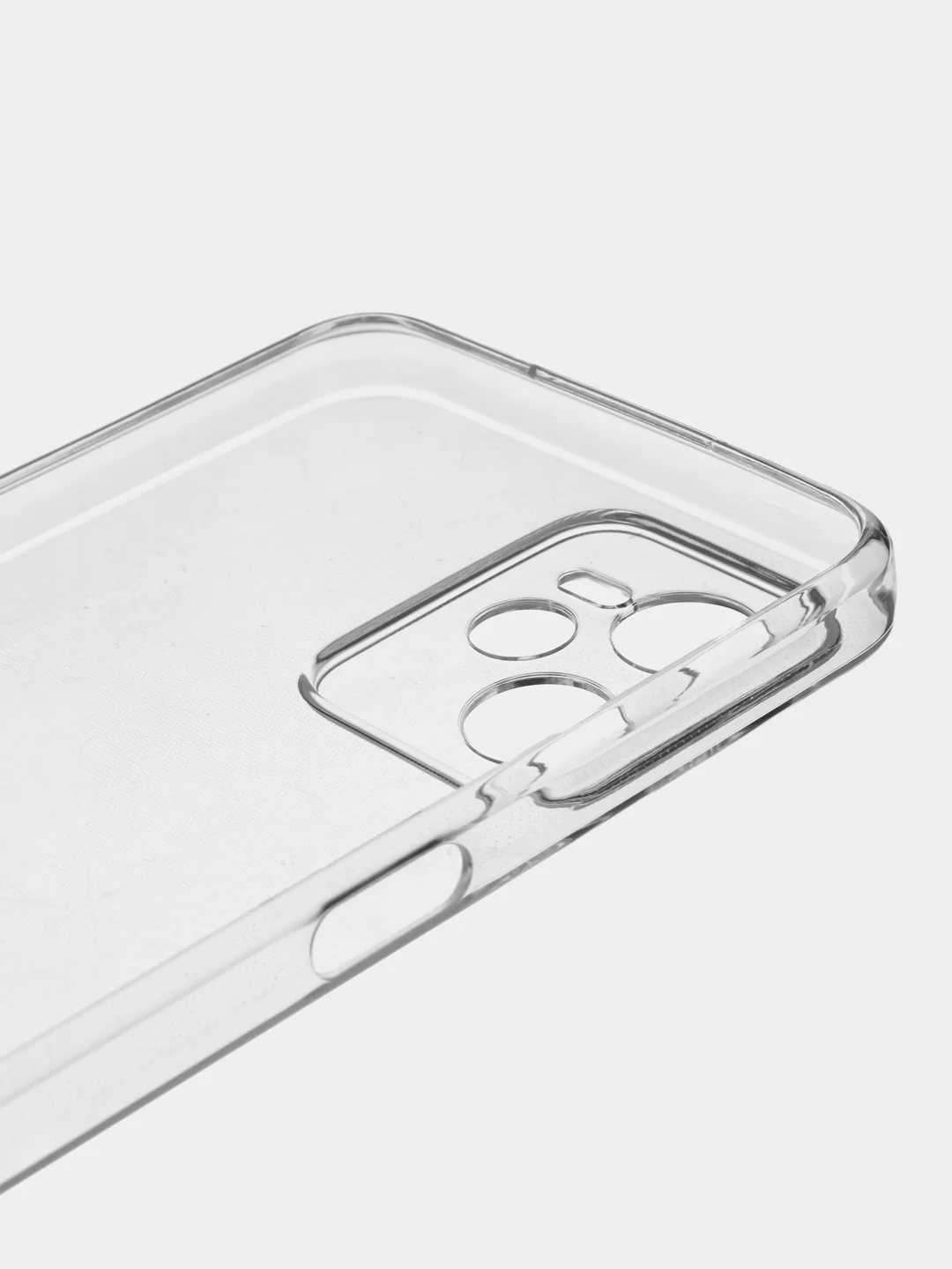 Красный чехол силиконовый Realme C35 (Реалми С35) с защитой камеры, матовый